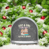 Just A Girl Who Loves Sloths & Books - Bookworm Re (クリスマス)