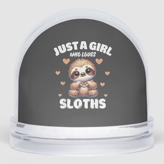 Just A Girl Who Loves Sloths, Cute Sloth Lovers T- (正面)