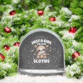 Just A Girl Who Loves Sloths, Cute Sloth Lovers T- (クリスマス)