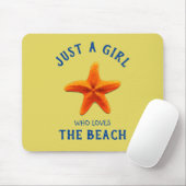 Just a girl who loves Theビーチ マウスパッド (マウス)
