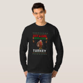 Just A Girl Who Loves Turkey Matching Christmas Pa Tシャツ (正面フル)