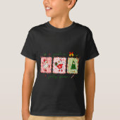 Just A Jolly Goose Christmas Lights Ne Bow Coquett Tシャツ (正面)