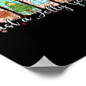 Just A Jolly Goose Funny Christmas Men Women Kids  ポスター (角)