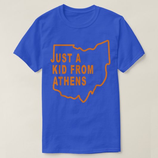 Just a kid from Athens Ohio Cincinnati Joe Brr Tee Tシャツ (デザイン正面)