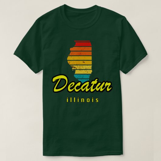Just a Kid From Decatur Illinois Tシャツ (デザイン正面)