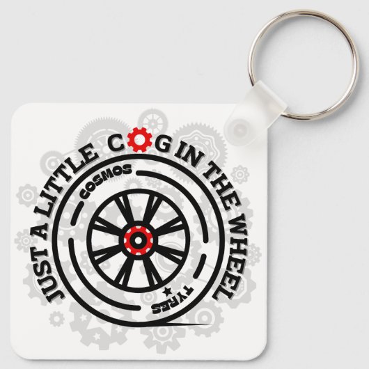 Just a Little Cog in the Wheel キーホルダー (裏面)