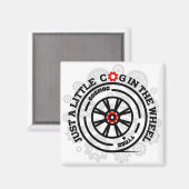 Just a Little Cog in the Wheel マグネット (正面/裏面)