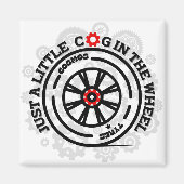 Just a Little Cog in the Wheel マグネット (正面)