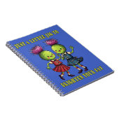 Just A Little Jig To Brighten Folded Holiday Card ノートブック (右側)