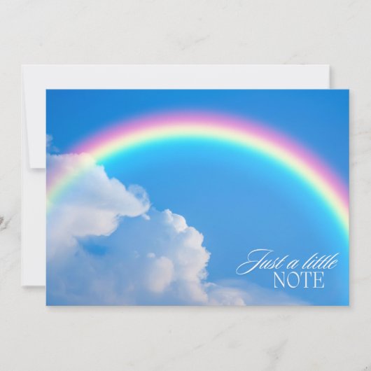 Just a Little Noteカード シーズンカード (正面)