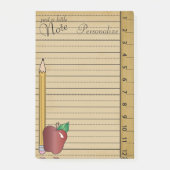 Just a Little Noteヴィンテージ |先生 ポストイット (正面)