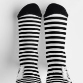 Just a Little Trouble Old English Sheepdog Gray 1 ソックス (上部)