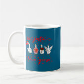 Just A Love Goose Funny Valentine Cute Goose For W コーヒーマグカップ (左)