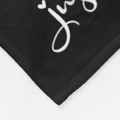 Just A Lovely Goose Bouquet Roses Floral Valentine フリースブランケット (角)