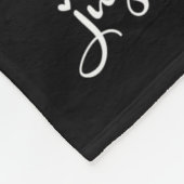 Just A Lovely Goose Bouquet Roses Floral Valentine フリースブランケット (角)