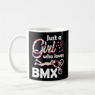 Just A Loves Bmx Bmxサイクリングバイクもしくは自転車に乗る人 コーヒーマグカップ
