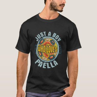 Just A Loves Paella Food Wrapグルメタコ Tシャツ