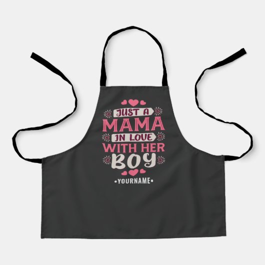 Just a Mama in love with Her Boy エプロン (正面)