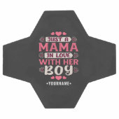 Just a Mama in love with Her Boy サッカーボール (フラット)