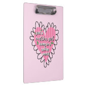 Just a Matcha Girl Heart Aesthetic – Pink Cute  クリップボード (右)