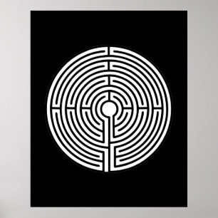 Just a Maze Circular ポスター