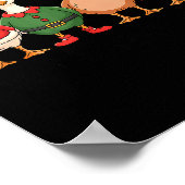 Just A Merry Goose Christmas Funny Holiday Farm An ポスター (角)