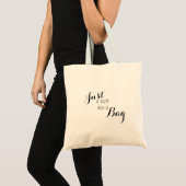 Just a Mom Tote トートバッグ (正面(商品))
