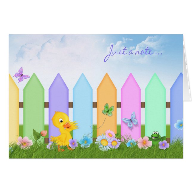 Just a Note (正面横)