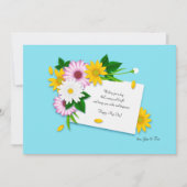 Just a Note Card 招待状 (正面)