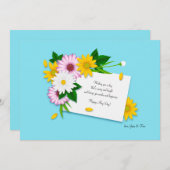 Just a Note Card 招待状 (正面/裏面)