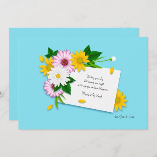 Just a Note Card 招待状 (正面/裏面)