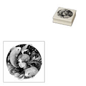 Just a Pisces Girl |占星術アート ラバースタンプ (押印)