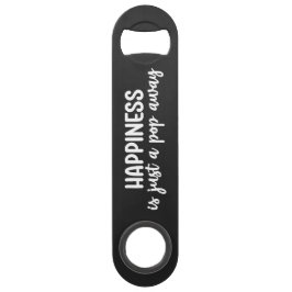 Just a Pop Away Beer Steel Bottle Opener スピード栓抜き