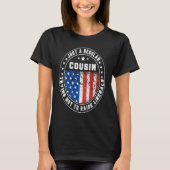 Just A Regular Cousin Raise Liberals USA American  Tシャツ (正面)