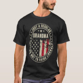 Just A Regular Grandma Trying Not To Raise America Tシャツ (正面)