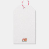 Just a Shiba Llow：かわいい柴犬デザイン ギフトタグ (裏面)