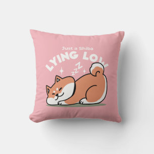 Just a Shiba Llow:かわいい柴犬デザイン クッション