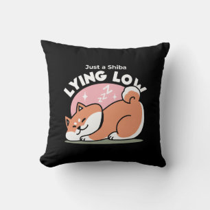 Just a Shiba Llow：かわいい柴犬デザイン クッション