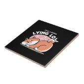 Just a Shiba Llow：かわいい柴犬デザイン タイル (側面)