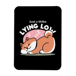 Just a Shiba Llow：かわいい柴犬デザイン マグネット