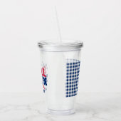 Just a Small Town Girl -テキサス州 アクリルタンブラー (左)