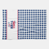 Just a Small Town Girl -テキサス州 キッチンタオル (横)