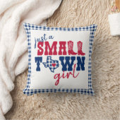 Just a Small Town Girl -テキサス州 クッション (ブランケット)