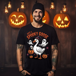 Just a Spooky Goose Dark & Creepy Tシャツ