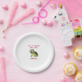 Just a Teacher Who Loves Turtles Turtle Lover Educ ペーパープレート (パーティー)