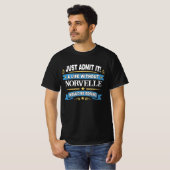 Just Admit It! NORVELLEのいない人生 Tシャツ (正面フル)