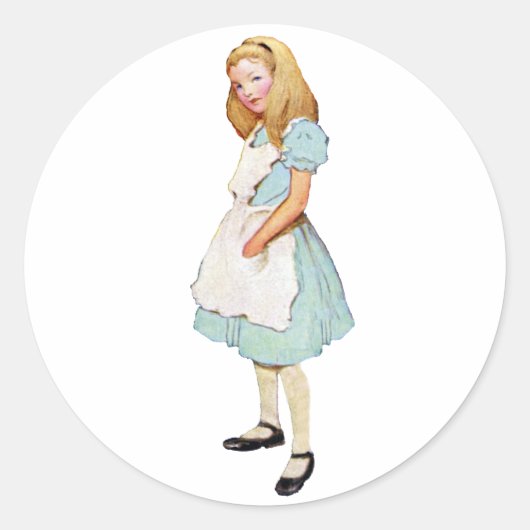 Just Alice ラウンドシール (正面)
