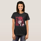 Just An Anime Girl With Gothic Demon Vibes T-Shirt Tシャツ (正面フル)