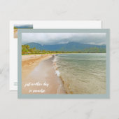 Just Another Day Inパラダイス/カウアイビーチ ポストカード (正面/裏面)