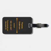 Just another Day with Sunshine ラゲッジタグ (裏面横)